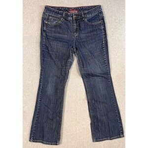 Tommy Hilfiger Jeans Women's Size 12 Reg Denim Pants Hope Boot Mid Rise Pockets
